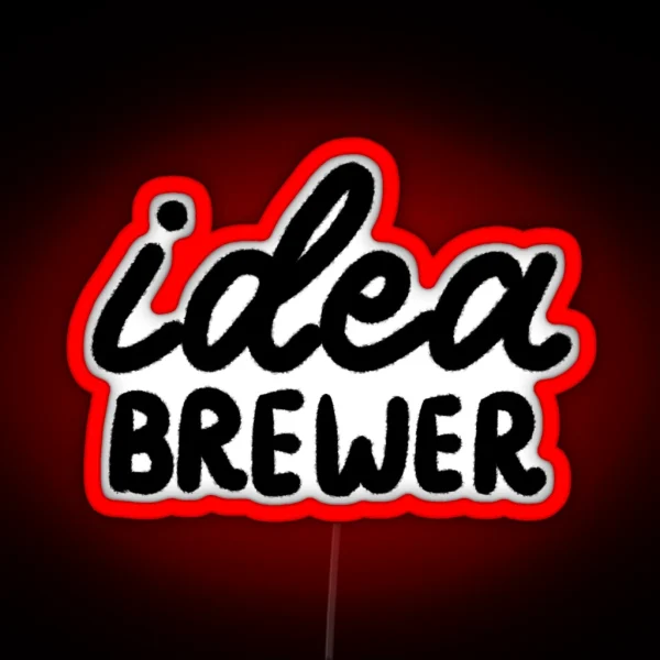Idea Brewer RGB Neon Sign