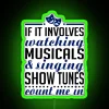 RGB Neon Sign Perfect for Musical Theatre Lovers Everywhere Space