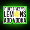Neon drink humor gift decor bar pub cocktail sign decoration