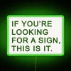 Eye-catching RGB Neon Sign Adds Vibrant Ambiance to Home Decor Spaces