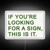 Vibrant RGB LED Neon Sign with Customizable Text and Design Options.