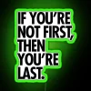 Neon Sign with Inspirational Quote from The Fast and Furious Movie