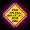Laugh-out-loud humorous slow traffic warning signs with vibrant RGB LED lighting