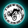 Boldly Ride with This 'Crash and Bash' MTB Neon Sign