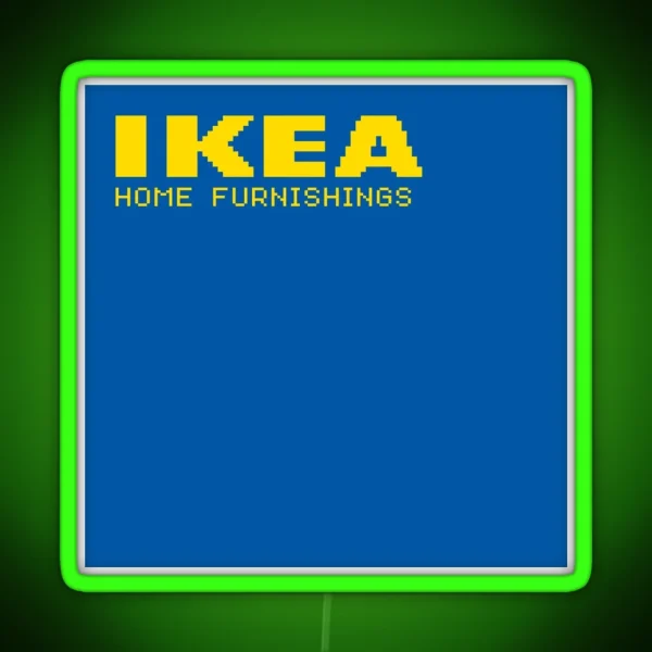 Ikea Pixel RGB Neon Sign