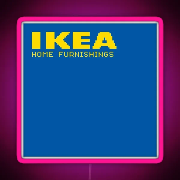 Ikea Pixel RGB Neon Sign