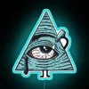 Neon Illuminati Sign with Color-Changing RGB LED Lighting Options Available