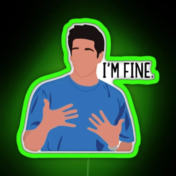 Im Fine RGB Neon Sign