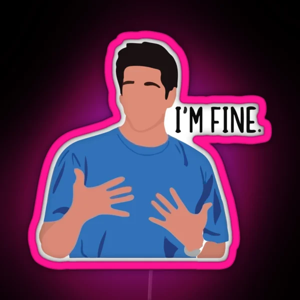 Im Fine RGB Neon Sign