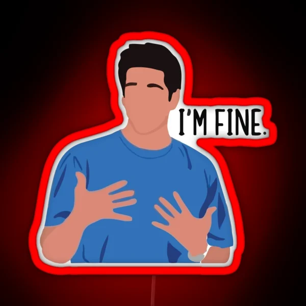 Im Fine RGB Neon Sign