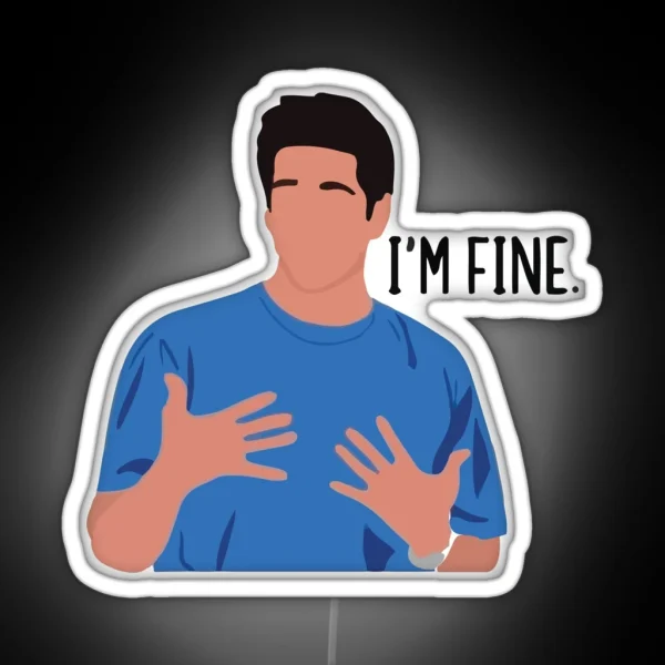 Im Fine RGB Neon Sign