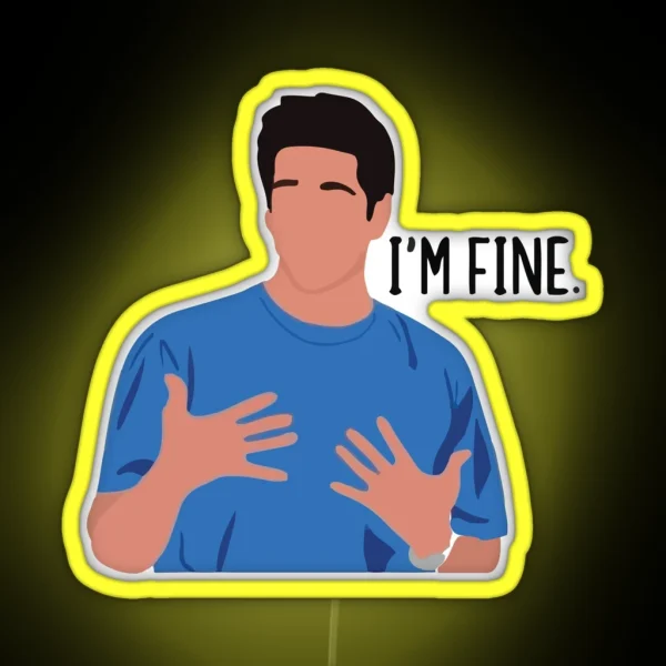 Im Fine RGB Neon Sign