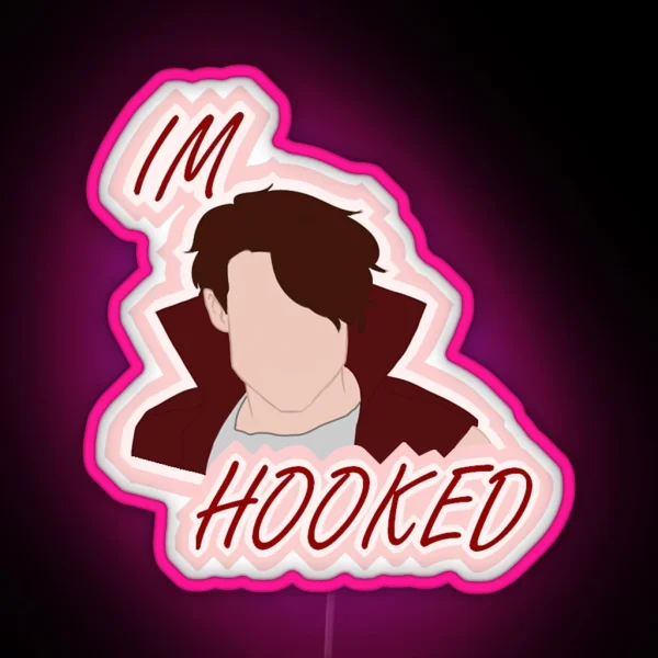 Im Hooked Harry Hook Design RGB Neon Sign