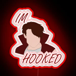 Im Hooked Harry Hook Design RGB Neon Sign