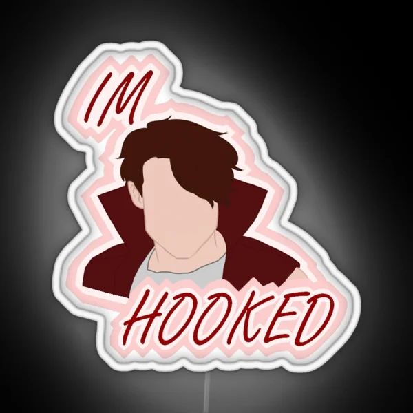 Im Hooked Harry Hook Design RGB Neon Sign