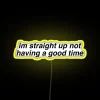 Colorful Neon Sign with Changeable RGB Lighting for Parties Atmosphere