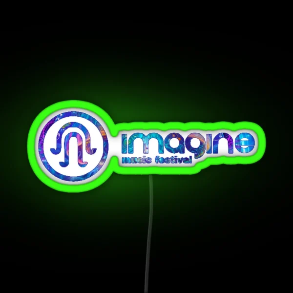 Imagine Music Festival RGB Neon Sign