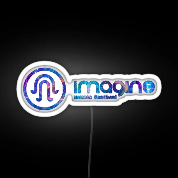 Imagine Music Festival RGB Neon Sign