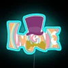 RGB Neon Wall Signs Customizable Artistic Lighting Decorations Home Accents