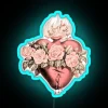 Immaculate Heart of Mary Glowing Neon Sign Artwork Decoration Wall Decor