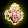 Immaculate Heart of Mary RGB Colorful Neon Wall Decor Sign