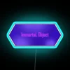 Eye-catching RGB color changing neon art decoration for modern homes