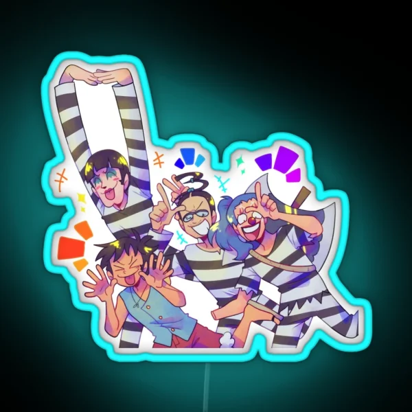 Impel Down RGB Neon Sign