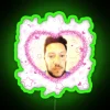 Whimsical Impractical Jokers Sal Vulcano Kawaii Neon Sign Decor Inspiration
