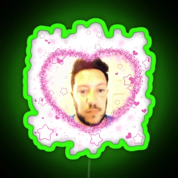 Impractical Jokers Sal Vulcano Kawaii Cutesy RGB Neon Sign