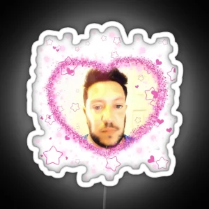 Impractical Jokers Sal Vulcano Kawaii Cutesy Edit Meme RGB Neon Sign
