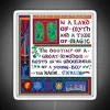 Merlin RGB Neon Sign for Enchanting Home Decor Ambiance Lighting Magic