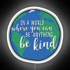 Unique Inspirational Home Decor Quote Sign with Color-Changing Neon Letters