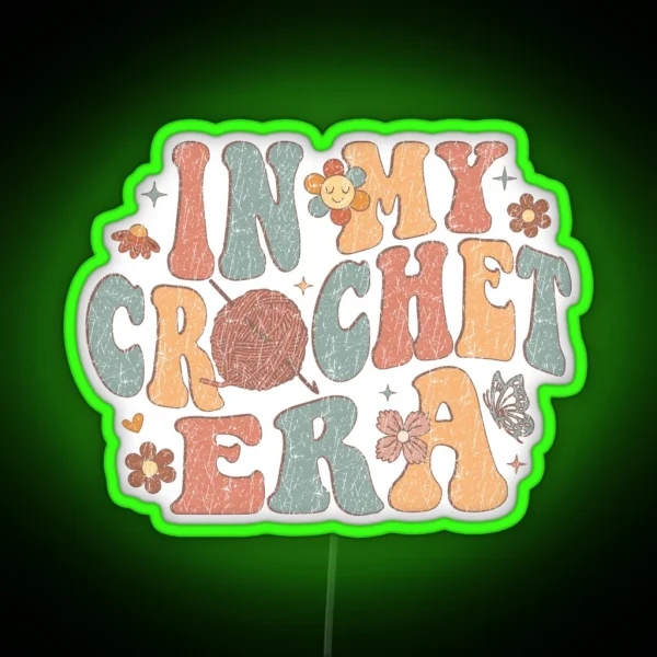 In My Crochet Era Led RGB Neon Sign