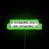 Inner Peaceful Sanctuary Found with Calming Overwhelming Grace Neon Sign