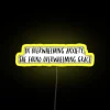 Overwhelming Anxiety to Overwhelming Grace RGB Neon Sign Illumination Relief