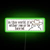 Vibrant RGB Neon Sign for Modern Home Decor Inspiration Aesthetic