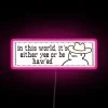 Customizable RGB Neon Sign with Color-Changing LED Art Display Options