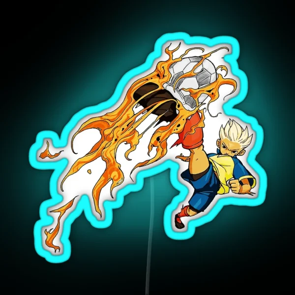 Inazuma Eleven Football RGB Neon Sign