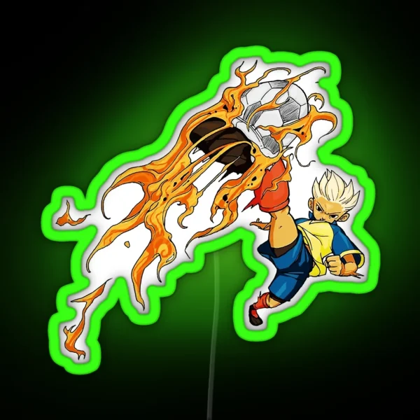 Inazuma Eleven Football RGB Neon Sign