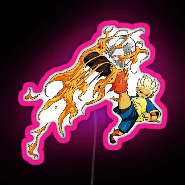 Inazuma Eleven Football RGB Neon Sign