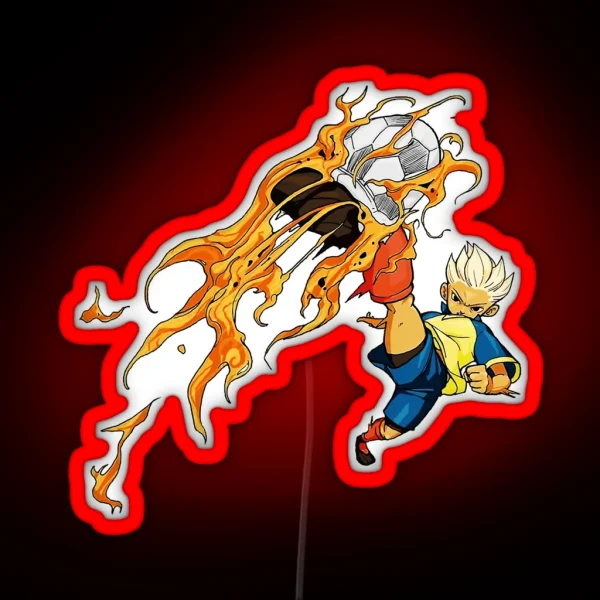 Inazuma Eleven Football RGB Neon Sign