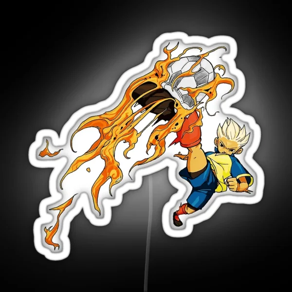 Inazuma Eleven Football RGB Neon Sign