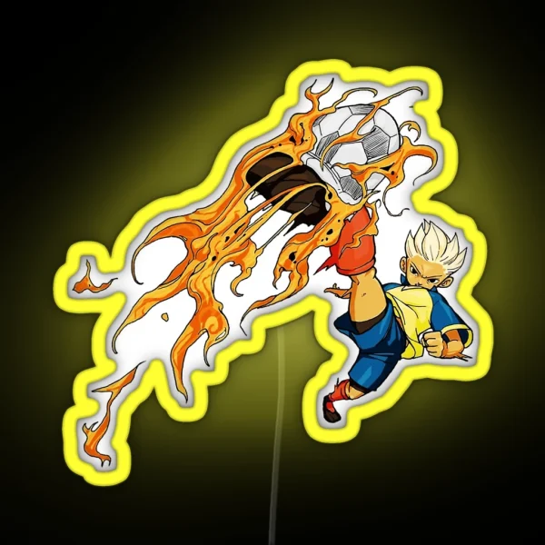 Inazuma Eleven Football RGB Neon Sign