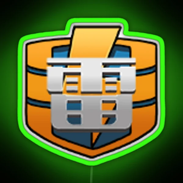 INAZUMA Rainmon Emblem RGB Neon Sign