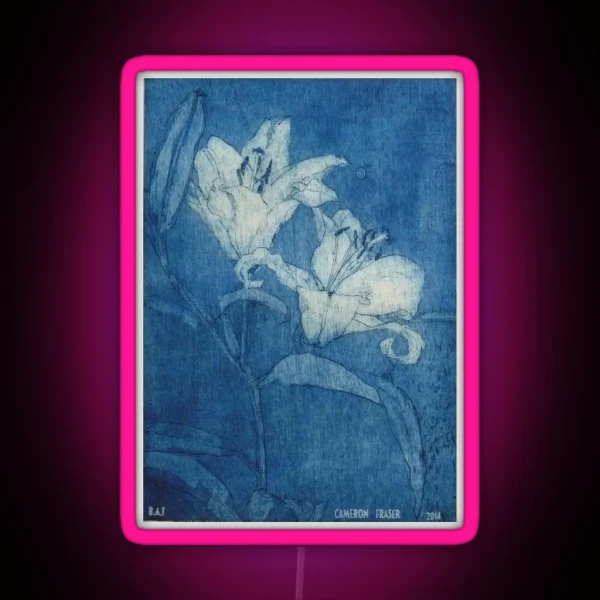 Informal Iris Cameron Fraser RGB Neon Sign