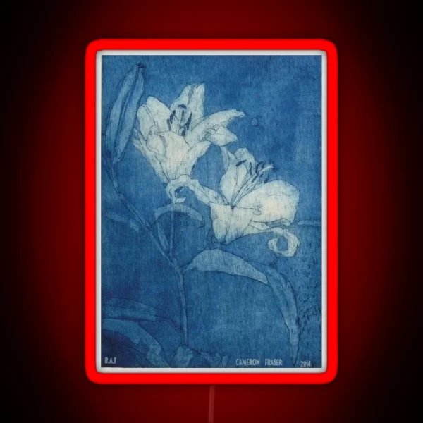 Informal Iris Cameron Fraser RGB Neon Sign