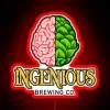 RGB illuminated bar decor in a bold brewery font style