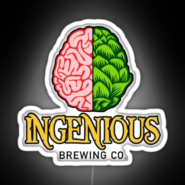 Ingenious Brewing Company RGB Neon Sign