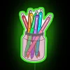 RGB Neon Sign Home Decor Unique Gift for Pen Enthusiasts