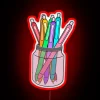 Add a pop of colorful fun with Ink Joy pen storage.